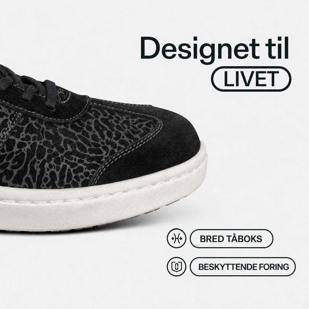 Carla™ | Comfortabele sneakers in het zwart