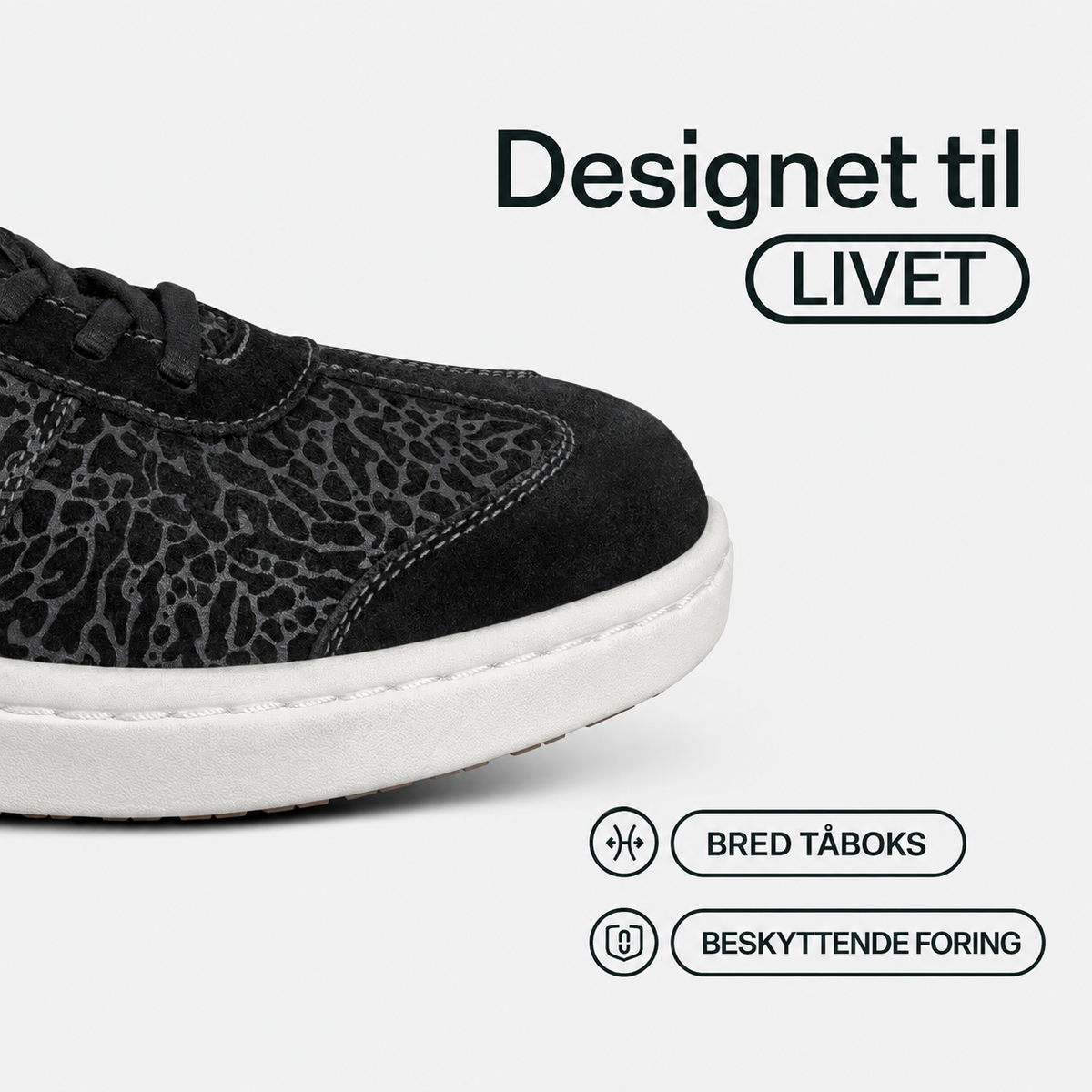 Carla™ | Comfortabele sneakers in het zwart