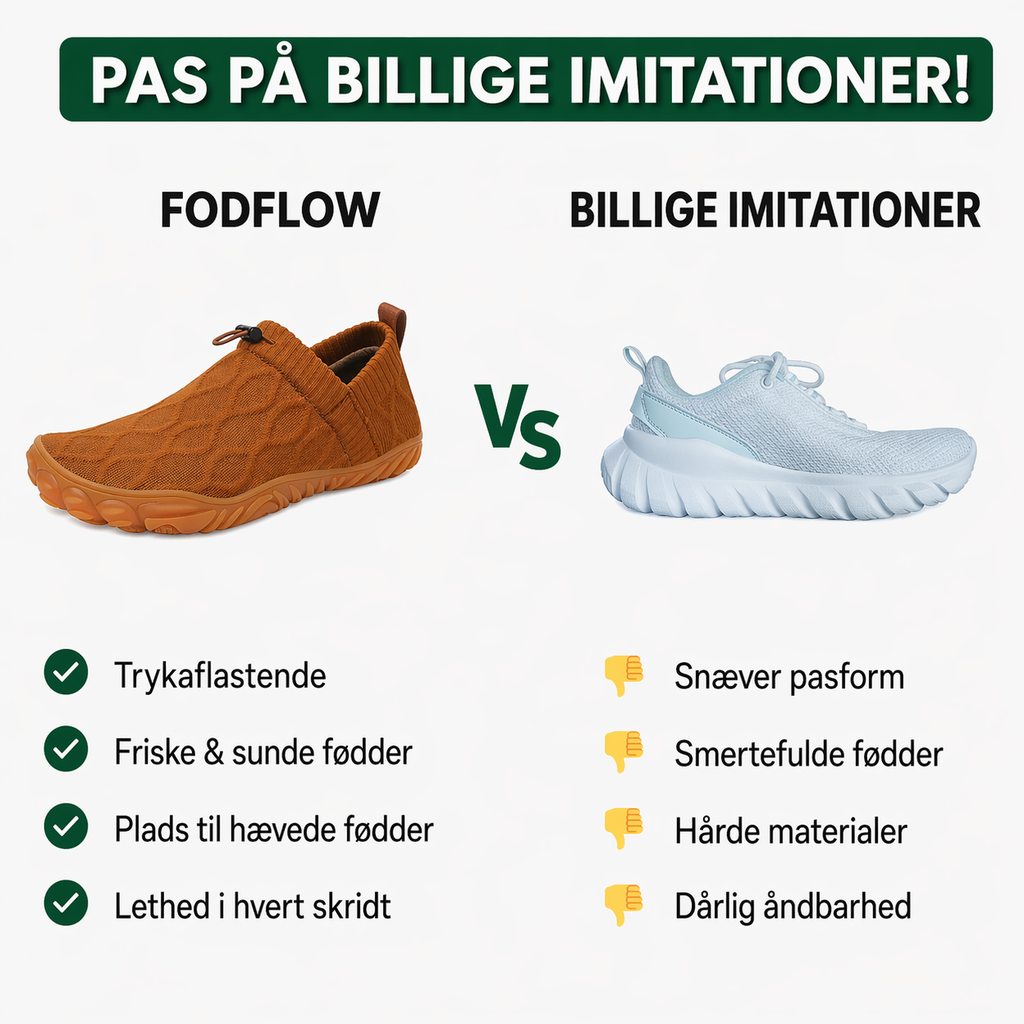 VoetFlow™ | Barefootschoenen die de doorbloeding en het comfort verbeteren