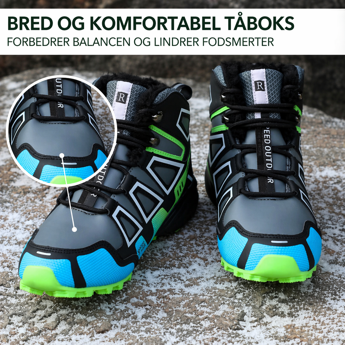 GripTrail™ 2.0 | Orthopedische, waterdichte outdoorlaars