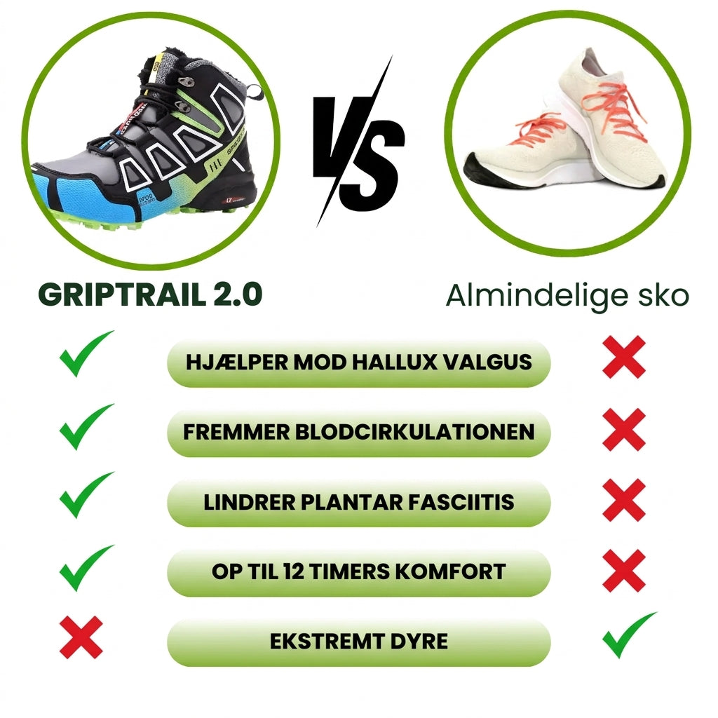 GripTrail™ 2.0 | Orthopedische, waterdichte outdoorlaars