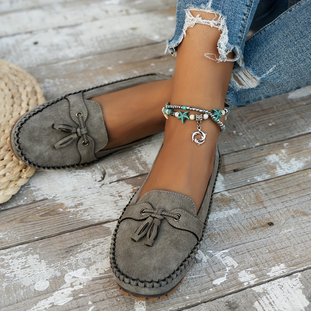 ComfortLoafer™ | Klassieke loafers met franjes