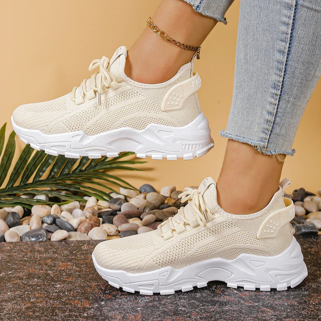 Maja™ | Lichte sneaker met verhoogde zool