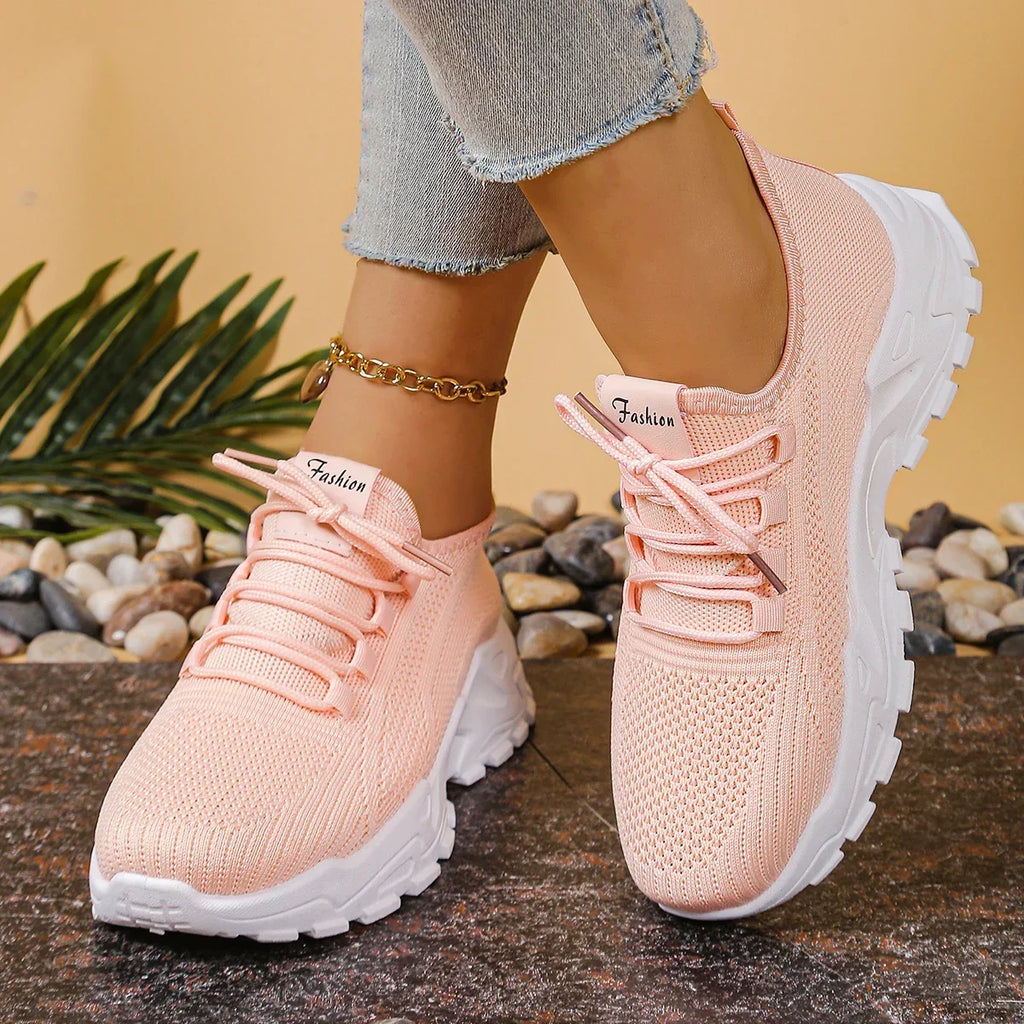 Maja™ | Lichte sneaker met verhoogde zool