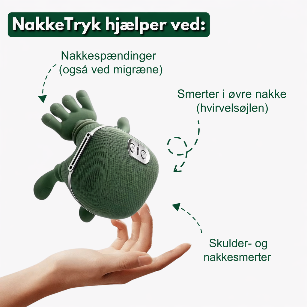 NekDruk™ | Verlicht spanning en pijn in de nek