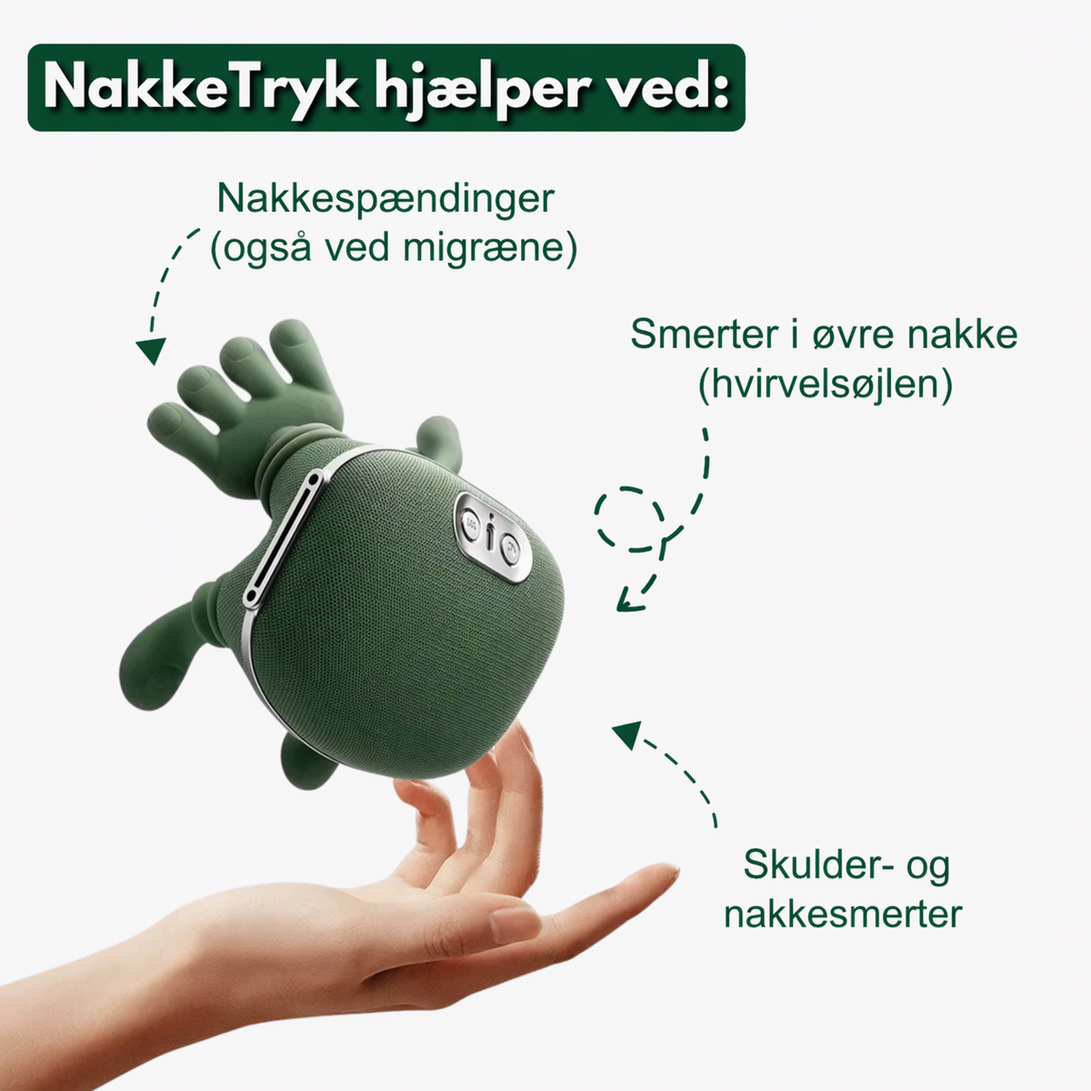 NekDruk™ | Verlicht spanning en pijn in de nek