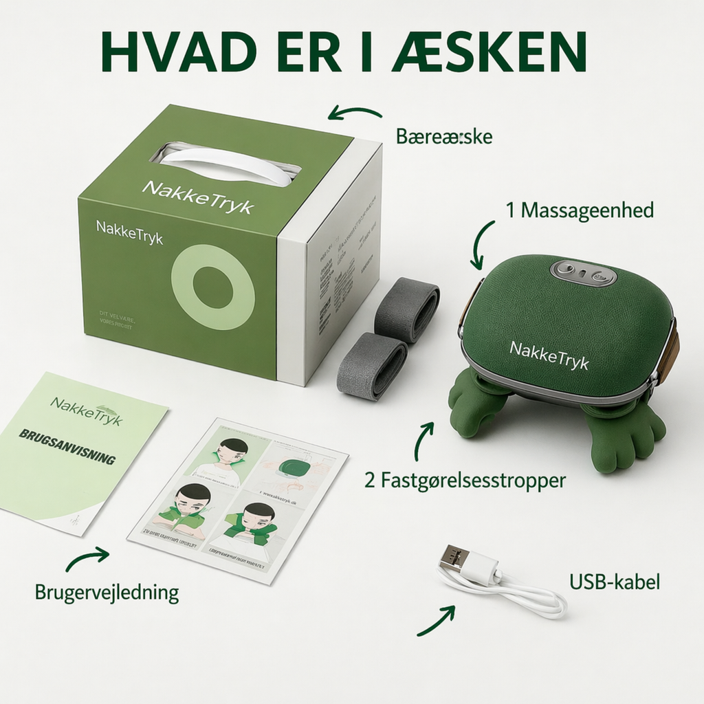 NekDruk™ | Verlicht spanning en pijn in de nek