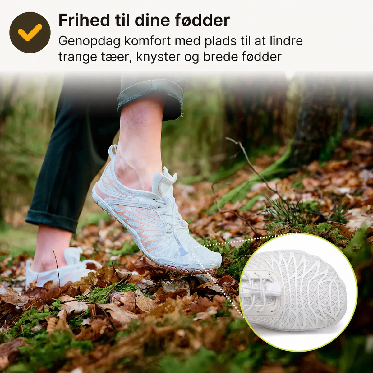 NatuurStap™ | Ergonomische barefootschoenen