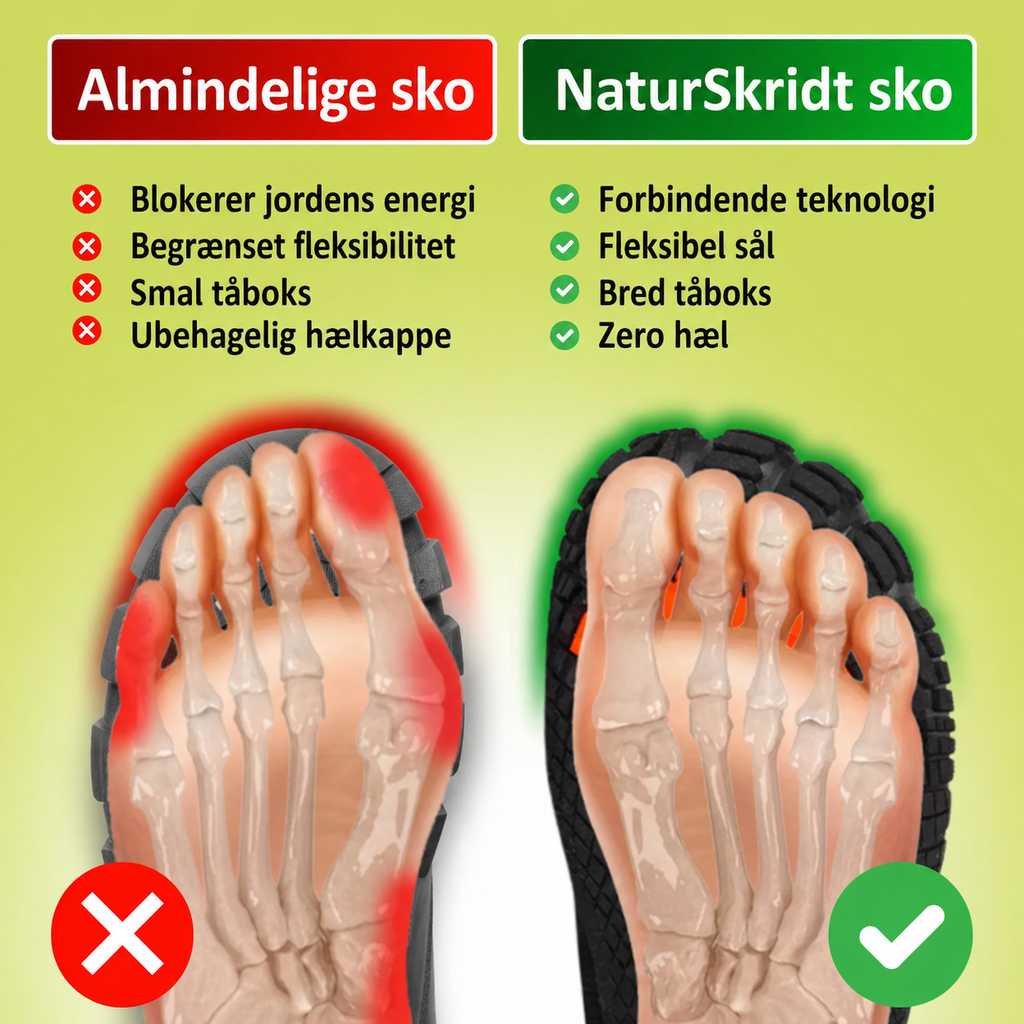 NatuurStap™ | Ergonomische barefootschoenen