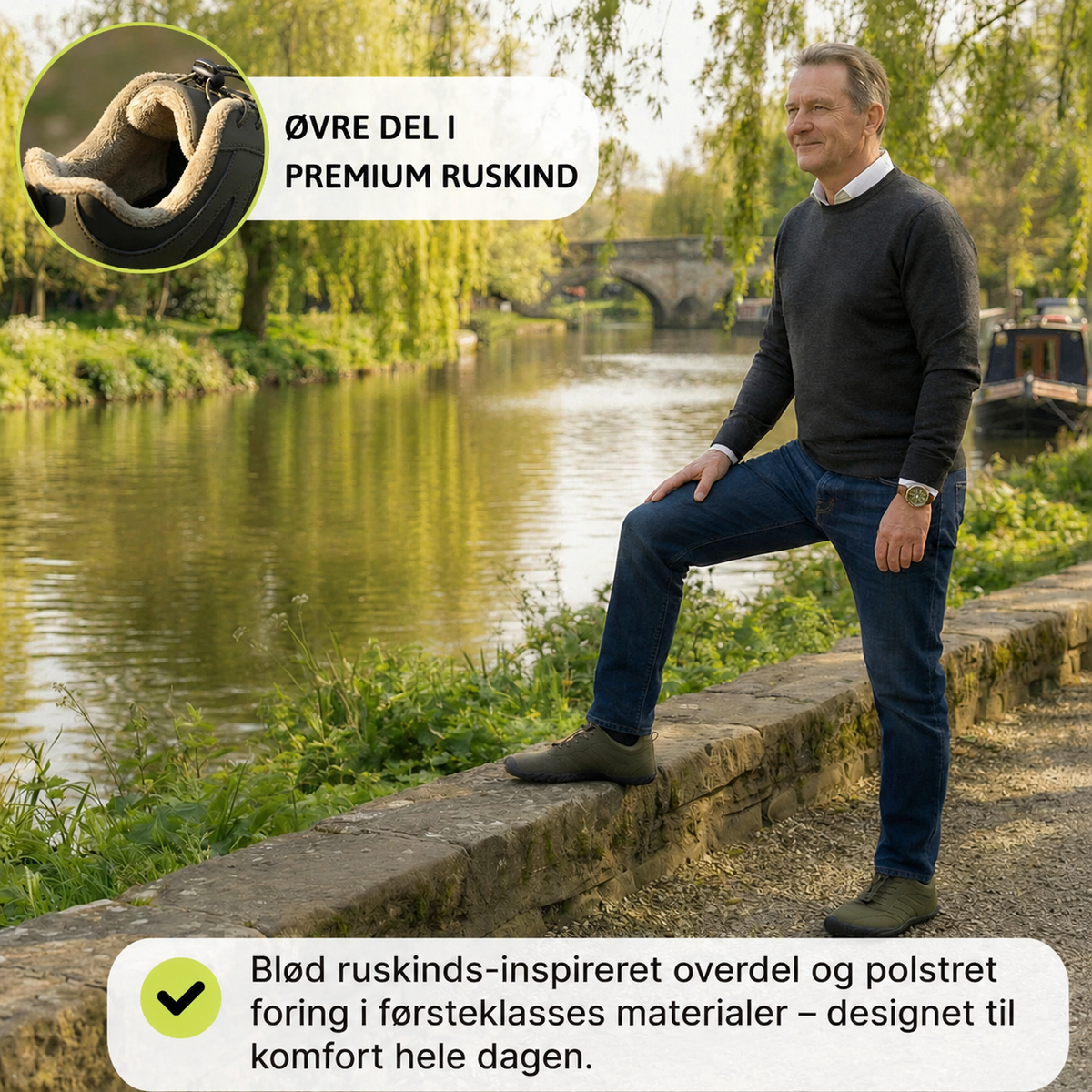 NoordStap™ | Waterafstotende barefootschoenen voor de lente