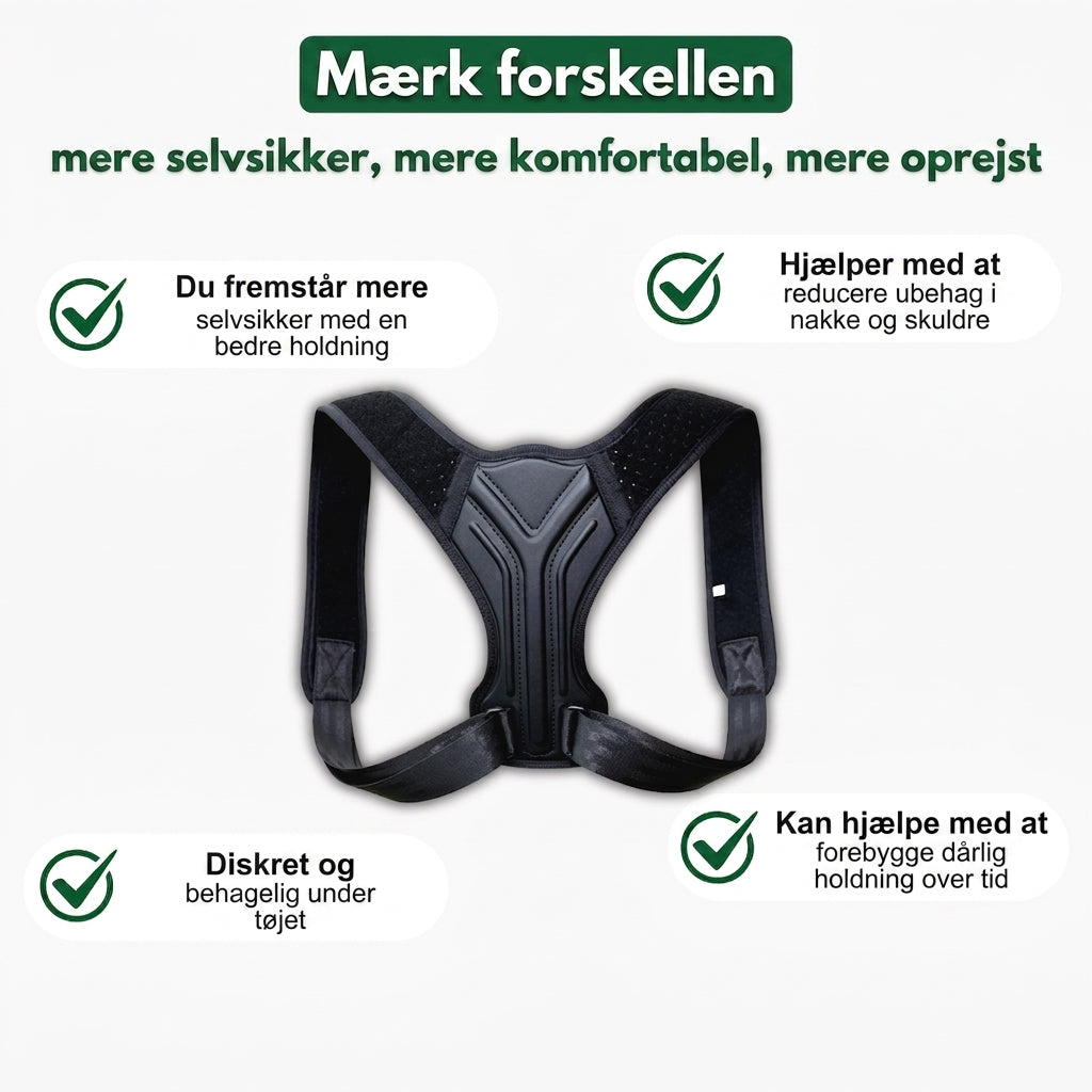 RechtRug™ | Corrigerende rugband voor dagelijkse steun