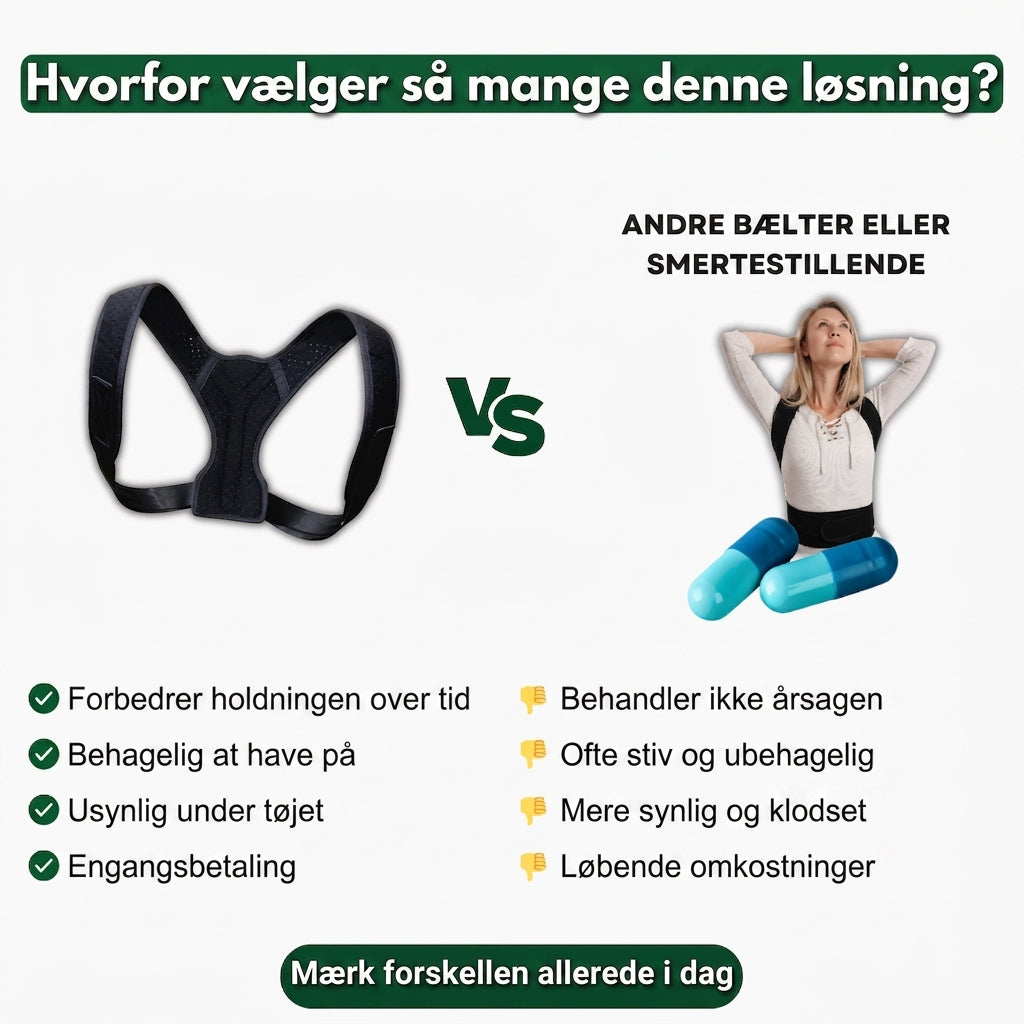 RechtRug™ | Corrigerende rugband voor dagelijkse steun