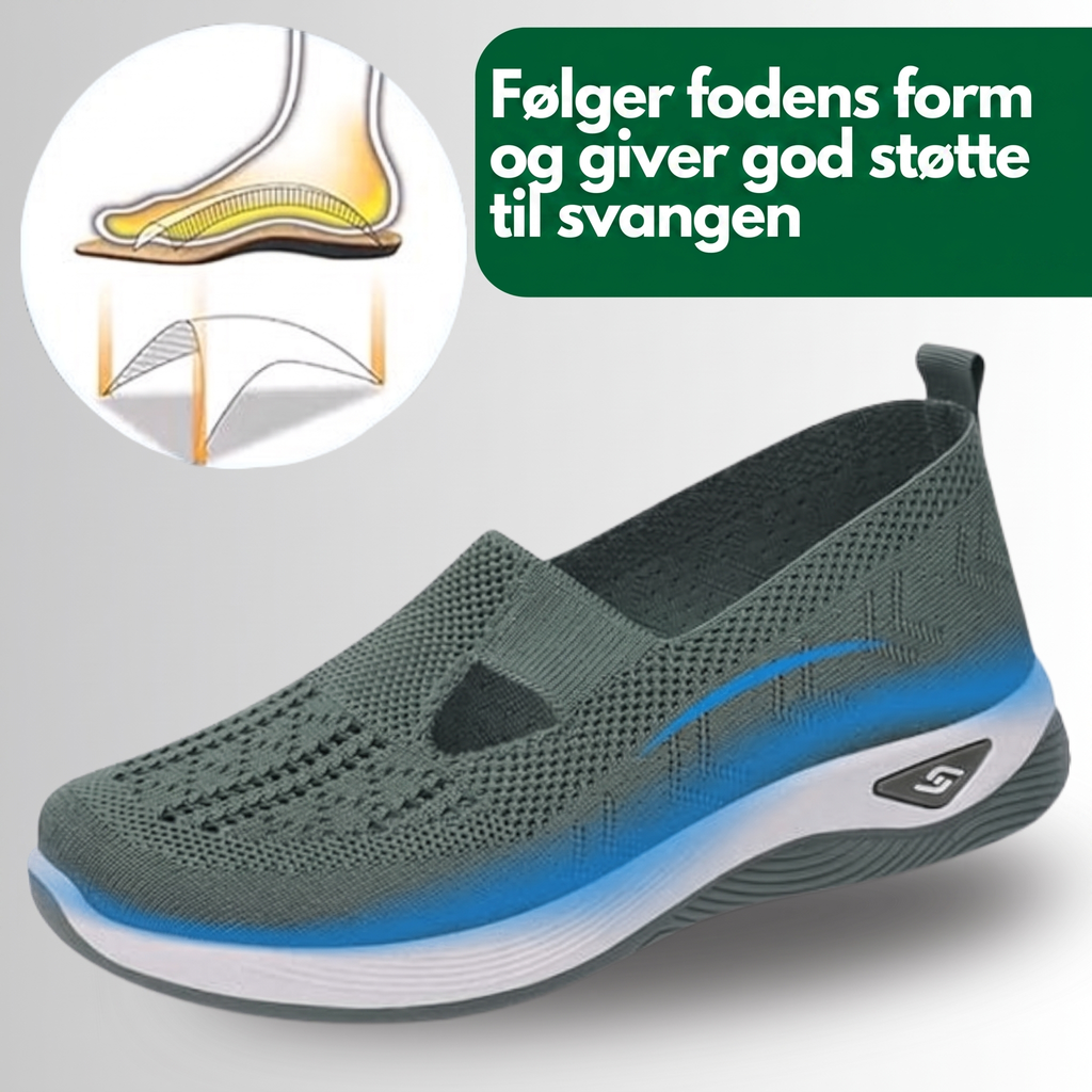 Signe™ | Lichte slip-on sneaker in gebreide stof