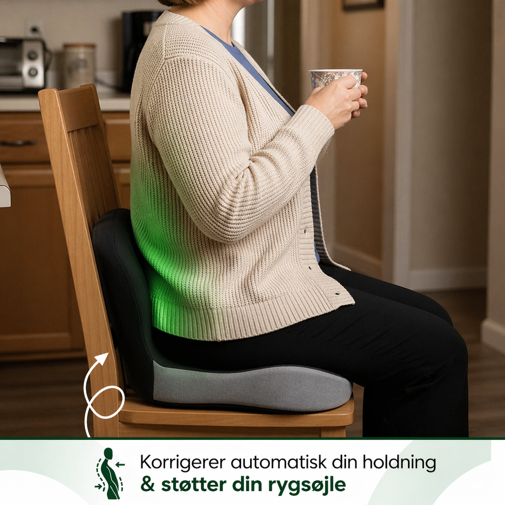SteunKussen™ | Ergonomisch zitkussen voor verlichting van rug en onderrug