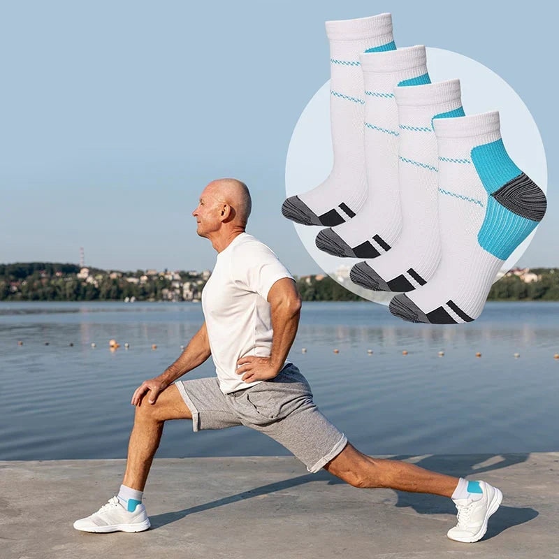 SteunKousen™ | Compressiekousen voor dagelijks comfort (4 paar)