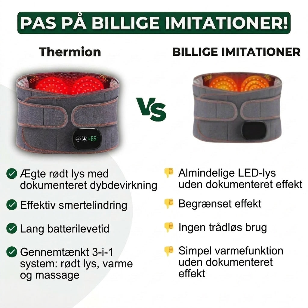 Thermion™ | Therapeutische warmte voor verlichting van rugpijn