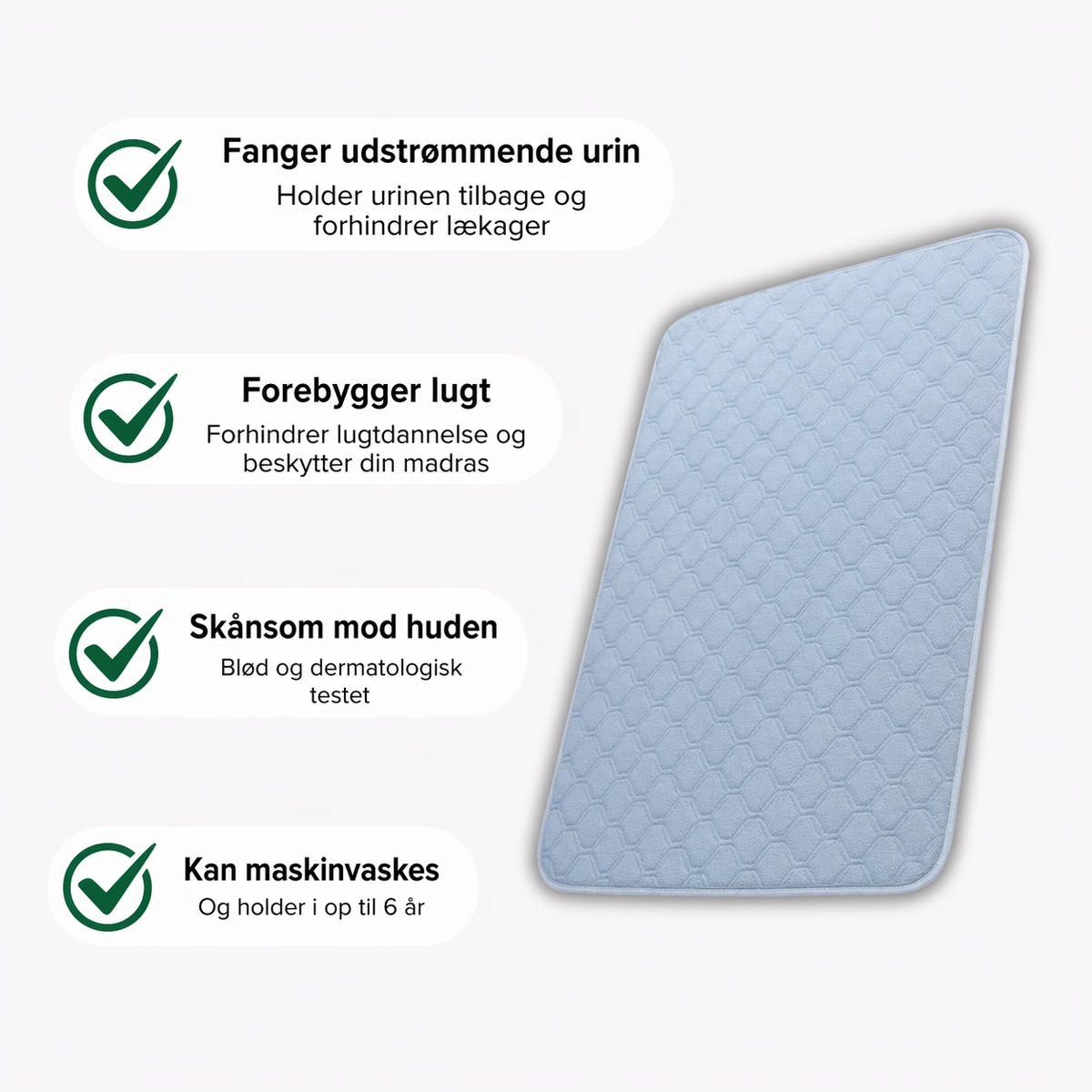 ZekerNacht™ | Comfort en bescherming de hele nacht