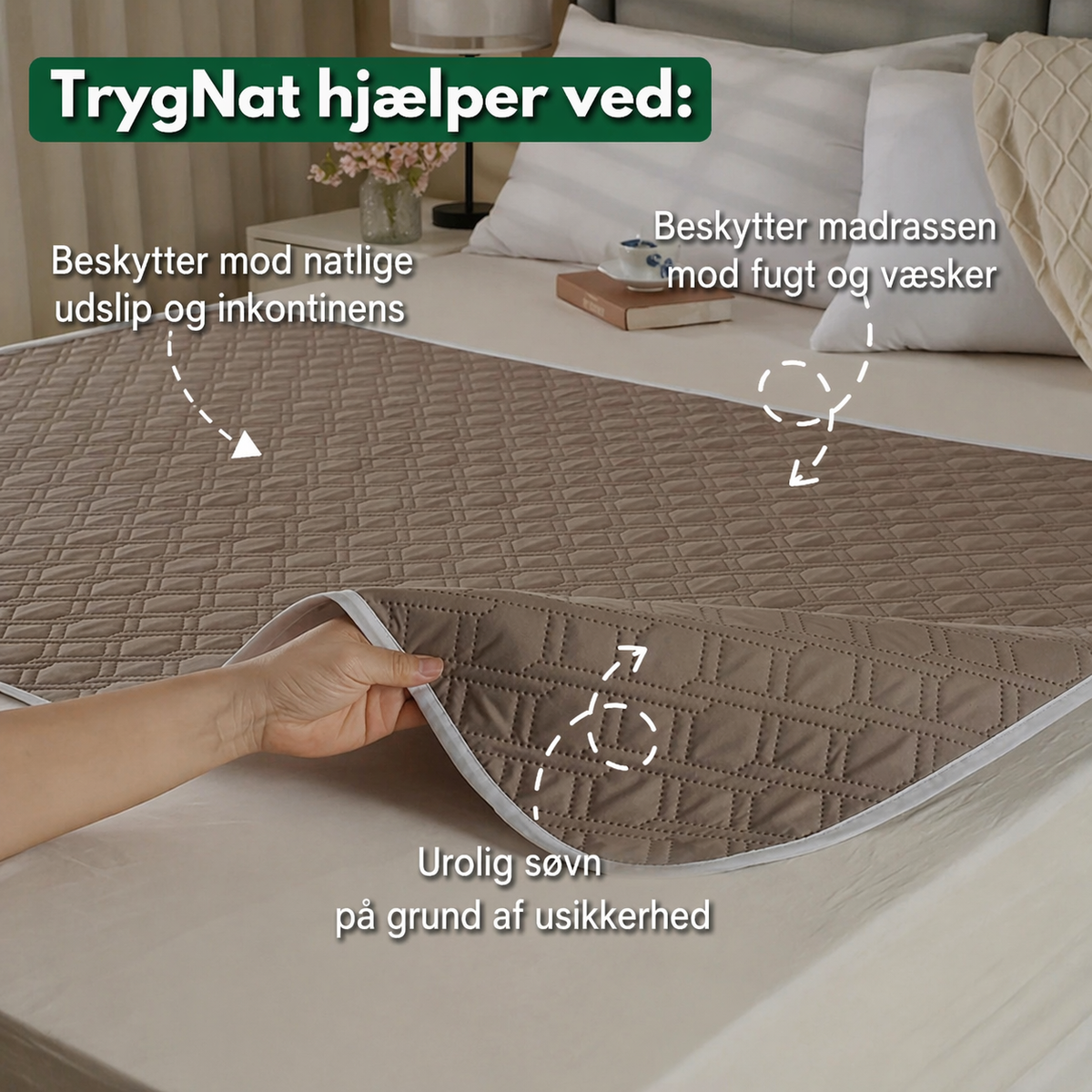 ZekerNacht™ | Comfort en bescherming de hele nacht