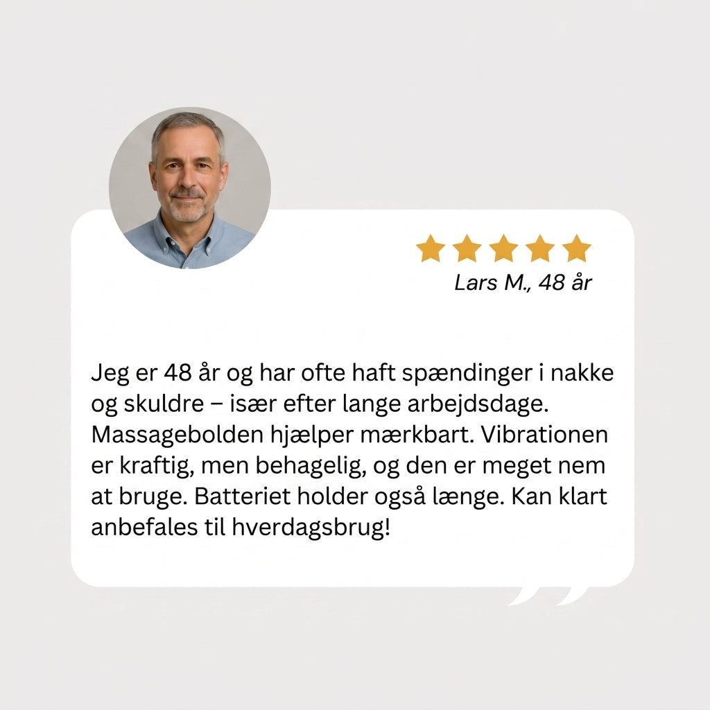 DrukBal™ | Gerichte verlichting van spierspanning