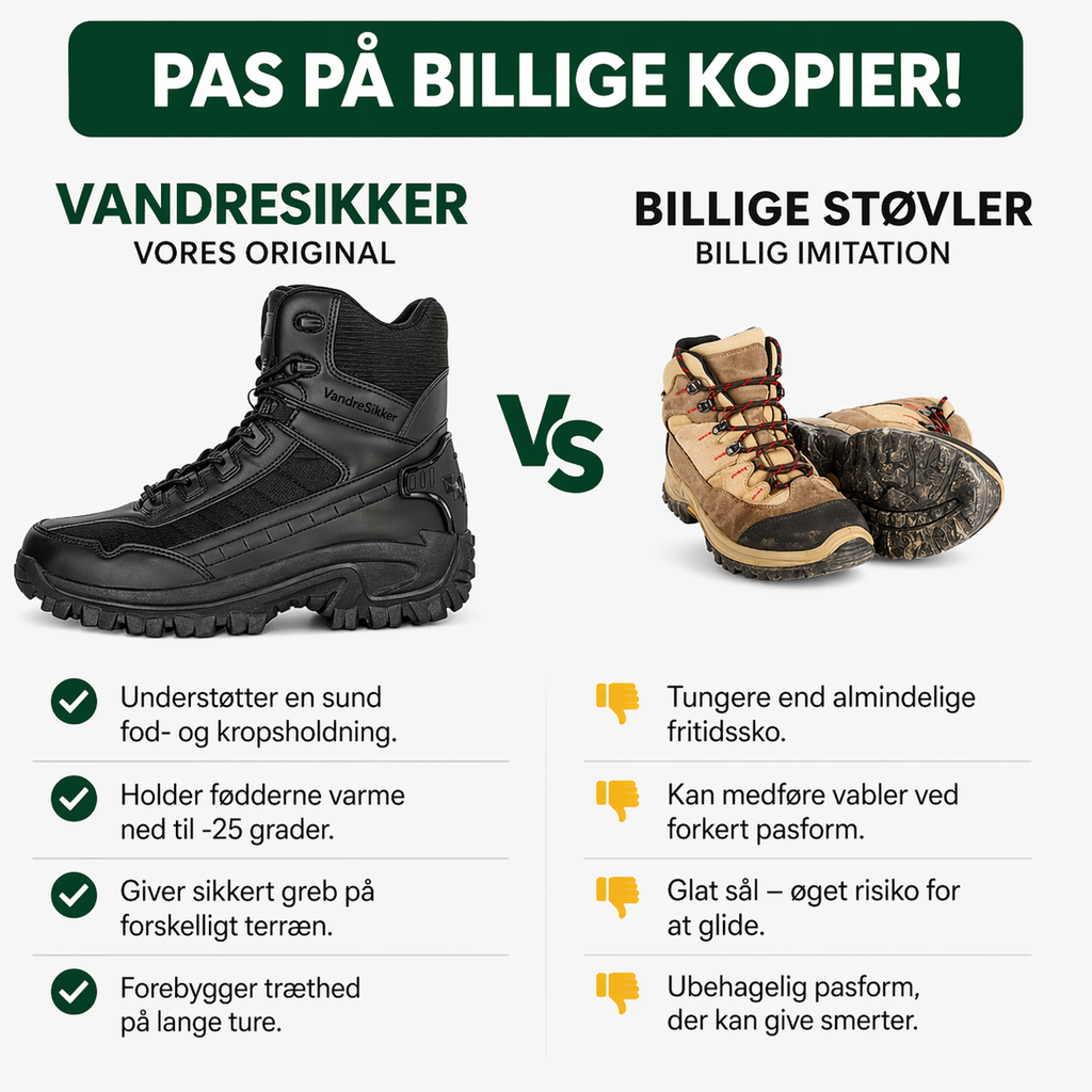 WandelZeker™ | Waterdichte schoenen met stabiele steun