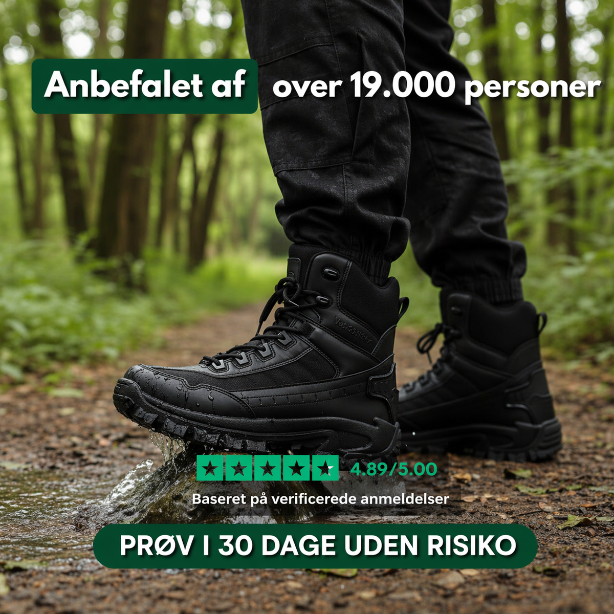 WandelZeker™ | Waterdichte schoenen met stabiele steun