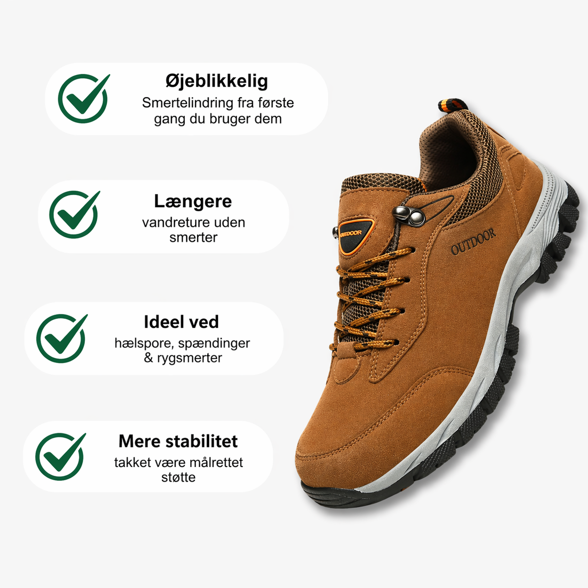 WandelSteun™ | Comfortabele schoenen voor lange wandelingen