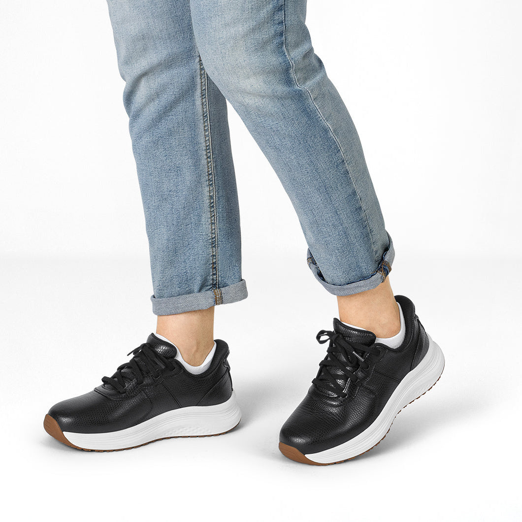 Vera™ | Handsfree comfortsneaker in het zwart