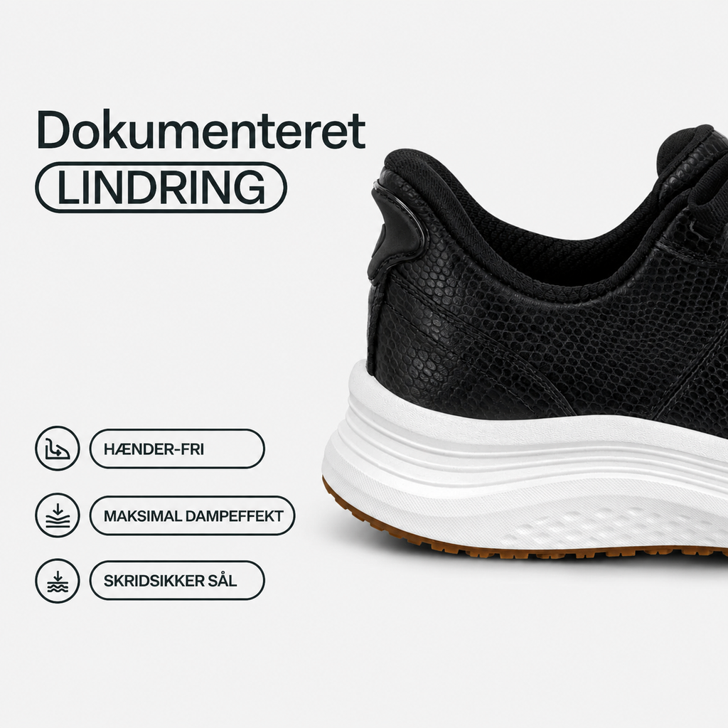 Vera™ | Handsfree comfortsneaker in het zwart